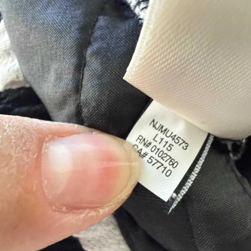 Kate Spade Black White Dancing Hearts‎ Ria Pants Pull On Size Small